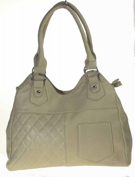Sehr schöne Damen Handtasche in Hellbeige